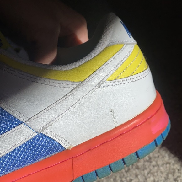 Nike SB Dunk low light lava/white light blueberry - Picture 10 of 12